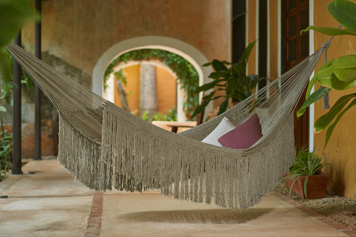 Handwoven King Size Hammock – Dream Sands Grey - Sale price $277.95