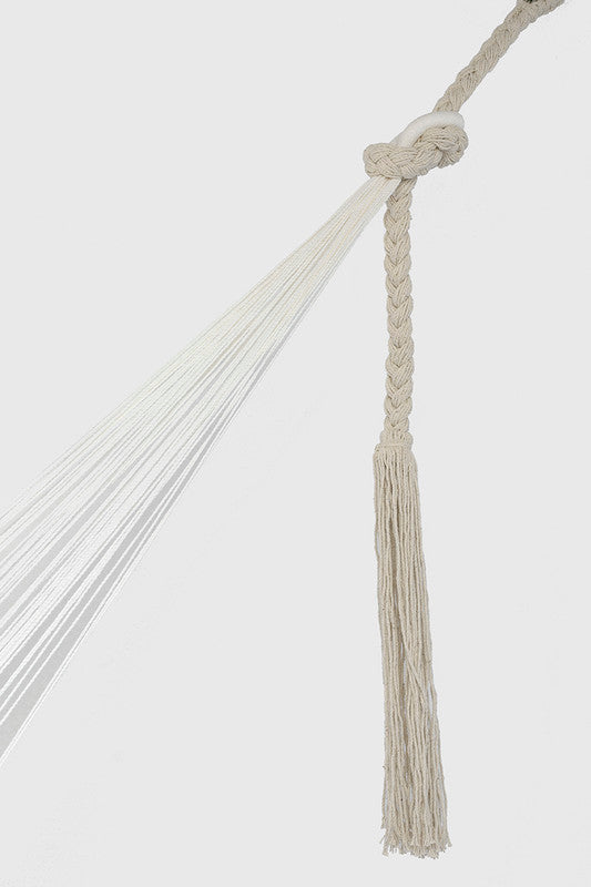 Ivory Cascade, hand woven rope Authentic Mexican Hammock - Sale price $277.95