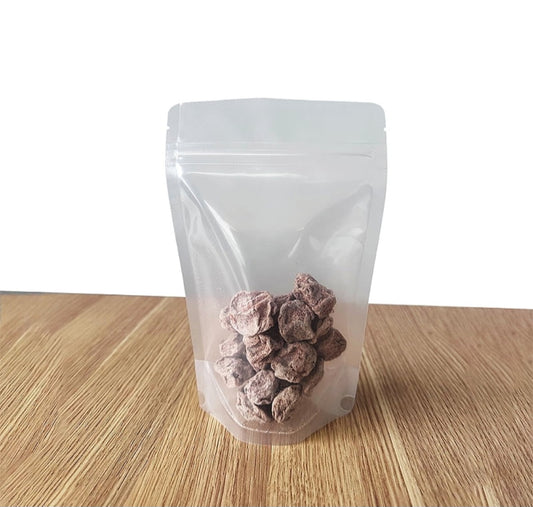 Single Material Recyclable Clear Stand Up Pouch with Zipper (10 pcs) – 250g (160×230+90mm) $2.50