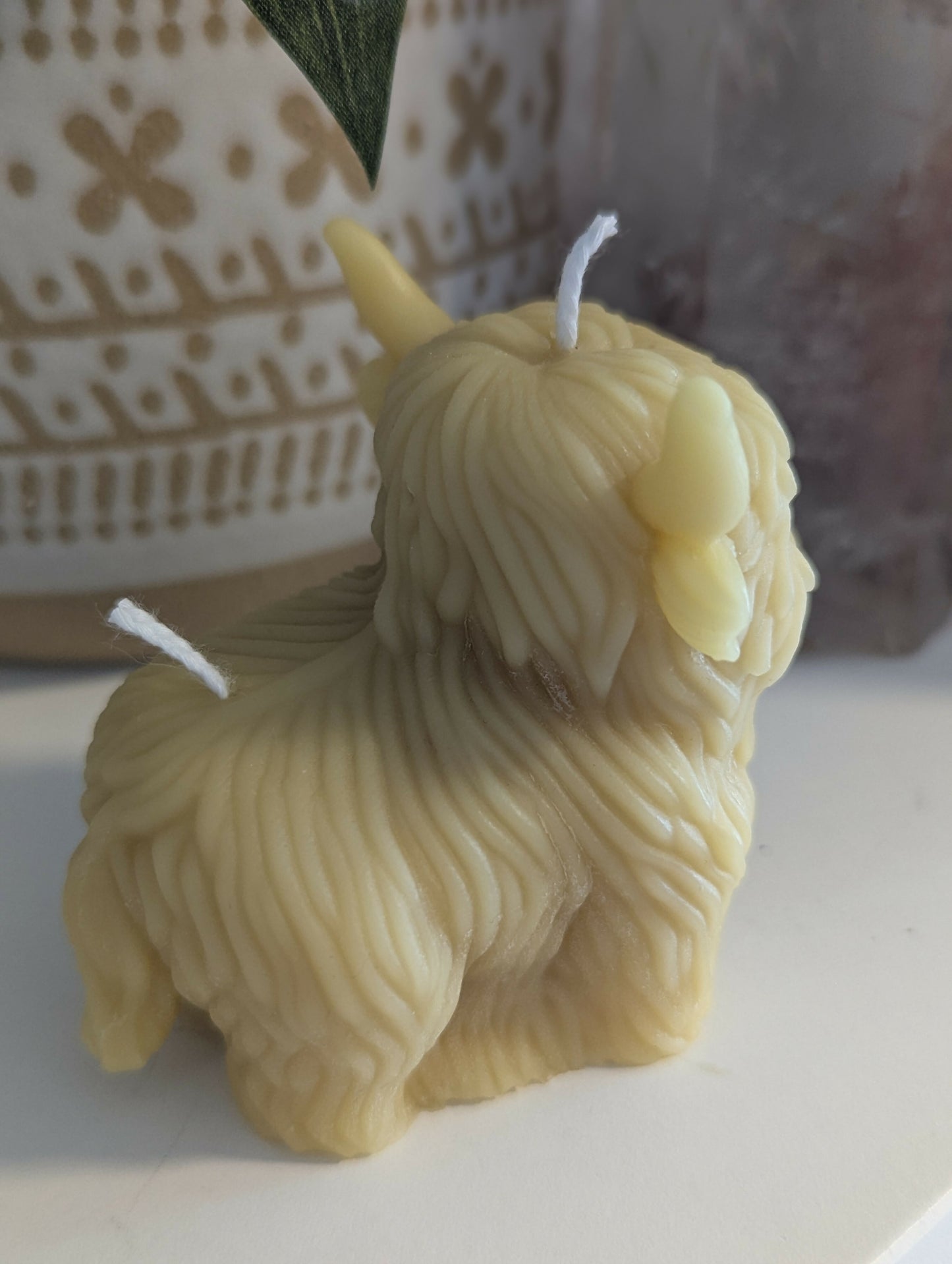 Highland Cow Candle