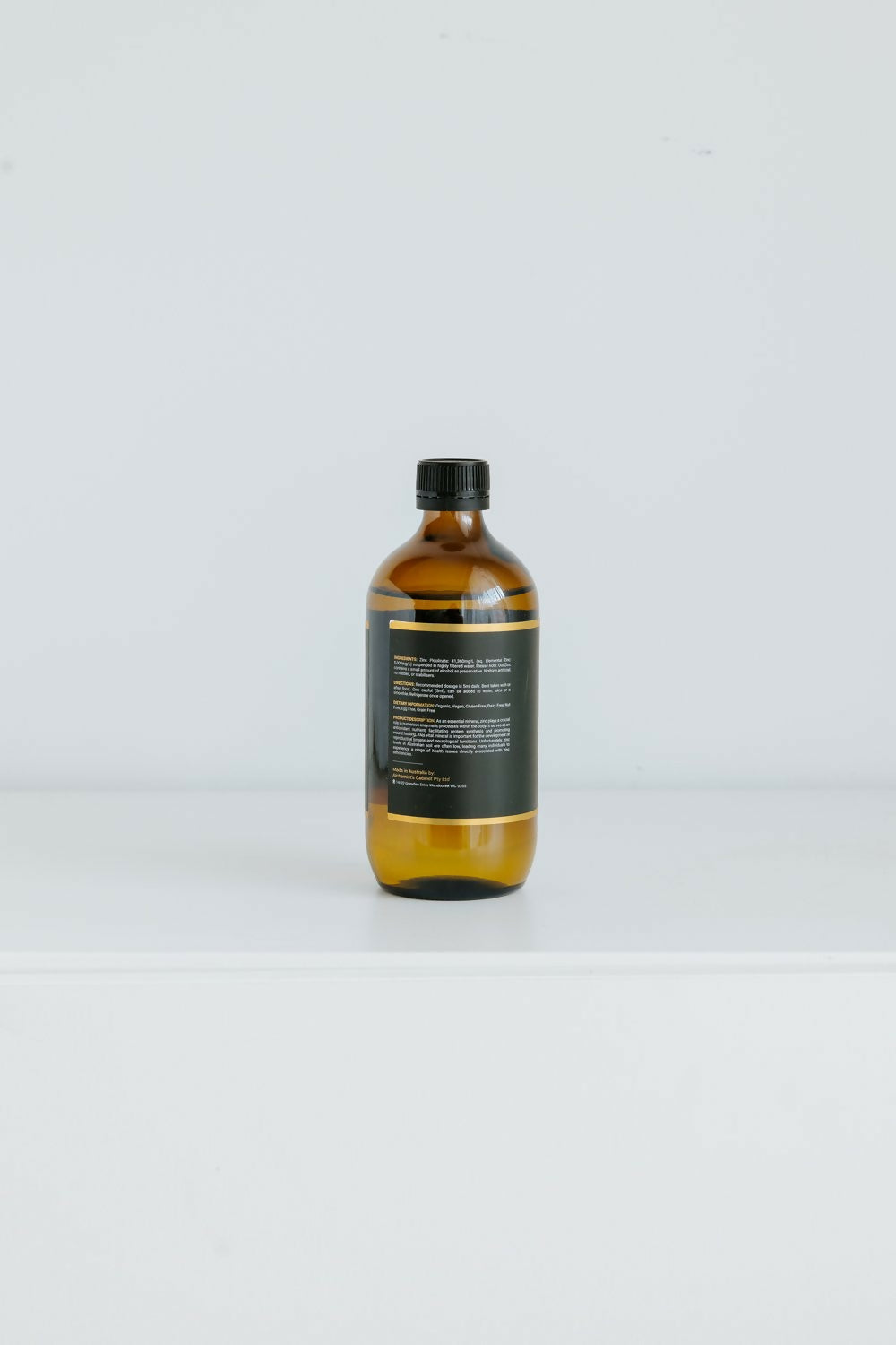 Colloidal Zinc 500ml – Natural Support for Skin, Cognitive, and Hormonal Health - $40.00