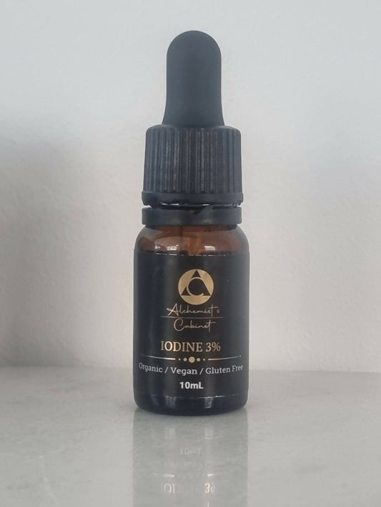 Iodine 3% 10ml – Natural Support for Thyroid, Cognitive, and Immune Health - $35.00