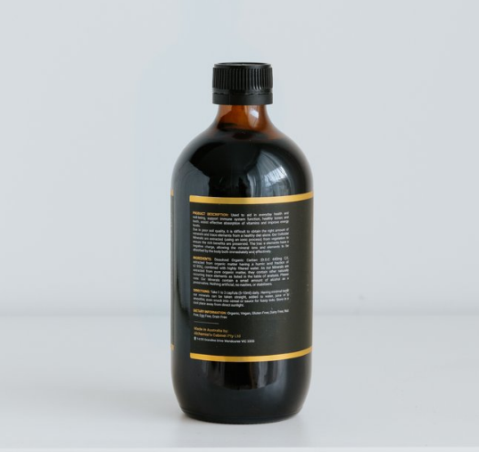 Colloidal Minerals 500ml - Natural Support for Energy, Immunity &amp; Nutrient Absorption - $40.00