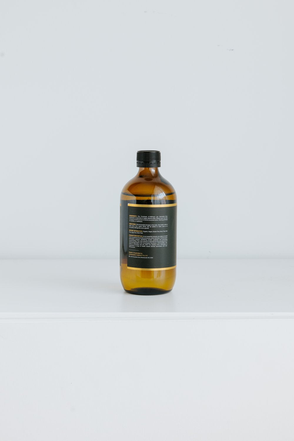 Colloidal Zinc 500ml – Natural Support for Skin, Cognitive, and Hormonal Health - $40.00