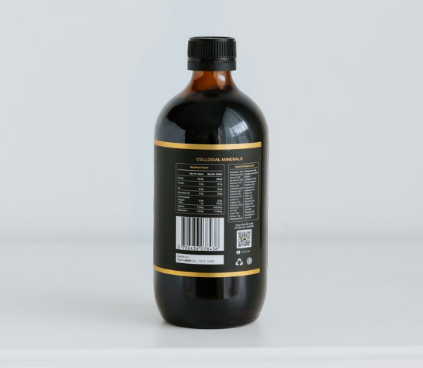 Colloidal Minerals 500ml - Natural Support for Energy, Immunity & Nutrient Absorption - $40.00