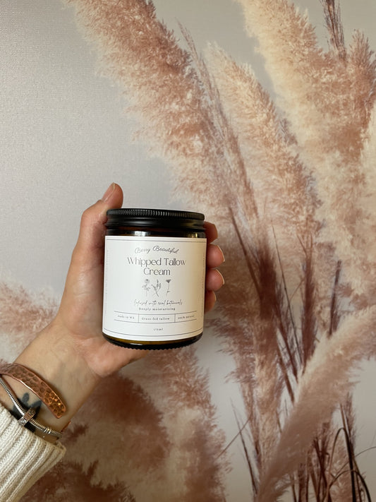 Berry Beautiful – Organic Elderberry Syrup & Whipped Tallow Cream